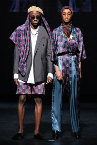 Looks from Ozwald Boateng.