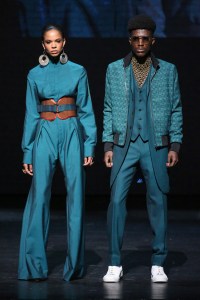 Looks from Ozwald Boateng.