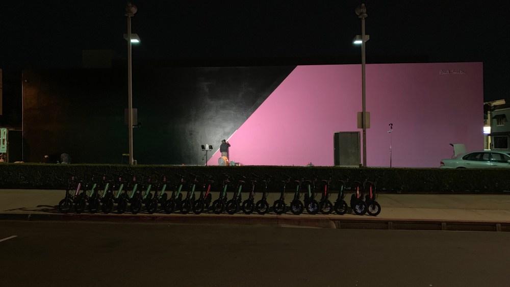 Paul Smith's Pink Wall Fades to Black in L.A.