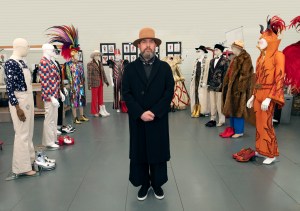 Costume Designer Julian Day on the set of Rocketman from Paramount Pictures.