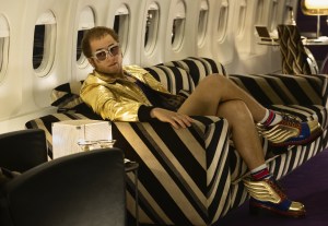 Taron Egerton as Elton John in Rocketman