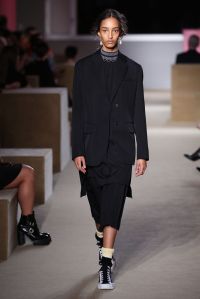 Model on the catwalk
Prada Resort 2020 show, Runway, The Piano Factory, New York, USA - 02 May 2019