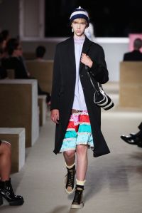 Model on the catwalk
Prada Resort 2020 show, Runway, The Piano Factory, New York, USA - 02 May 2019