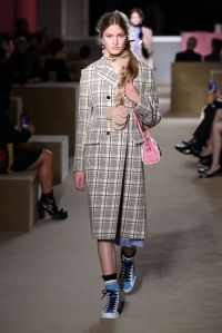 Model on the catwalk
Prada Resort 2020 show, Runway, The Piano Factory, New York, USA - 02 May 2019