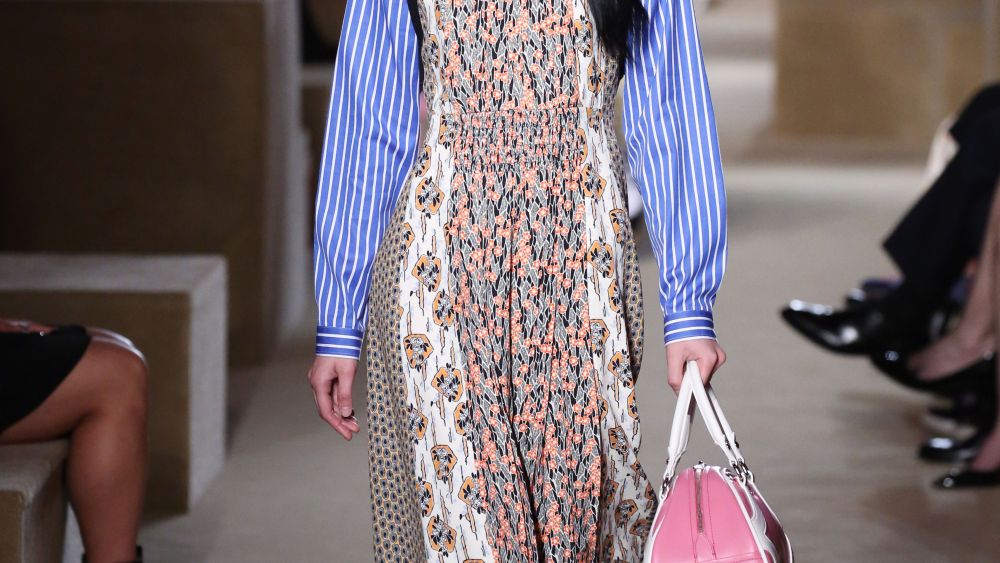 Model on the catwalkPrada Resort 2020 show, Runway, The Piano Factory, New York, USA - 02 May 2019