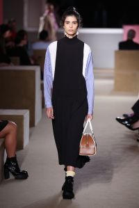 Model on the catwalk
Prada Resort 2020 show, Runway, The Piano Factory, New York, USA - 02 May 2019