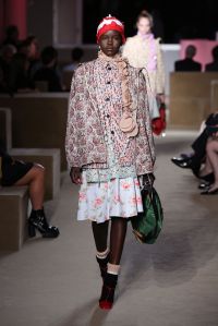 Model on the catwalkPrada Resort 2020 show, Runway, The Piano Factory, New York, USA - 02 May 2019