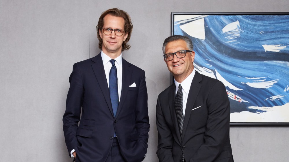 Stefan Larsson and Manny Chirico of PVH Corp.