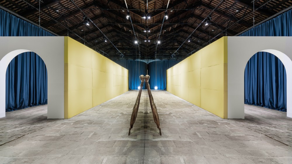 The "Neither Nor: The challenge to the Labyrinth" exhibition mounted at the Italian Pavilion of the 2019 Venice Biennale.