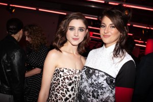 Natalia Dyer and Shailene WoodleyPrada Resort 2020 show, Front Row, The Piano Factory, New York, USA - 02 May 2019