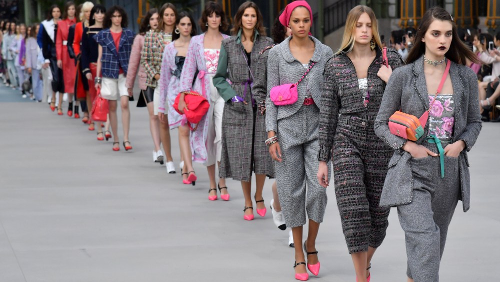 Models on the catwalkChanel Cruise 2020 show, Runway, Paris, France - 03 May 2019
