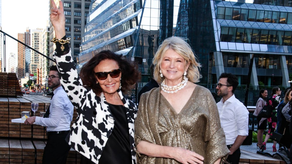 Diane von Furstenberg and Martha StewartHigh Line 20th Anniversary Benefit, Arrivals, New York, USA - 21 May 2019