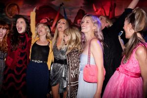 Elizabeth Jagger, Theodora Richards, Paris Hilton, Nicky Hilton Rothschild and Georgia May JaggerLaunch of the Equal Means Equal Campaign, New York, USA - 21 May 2019