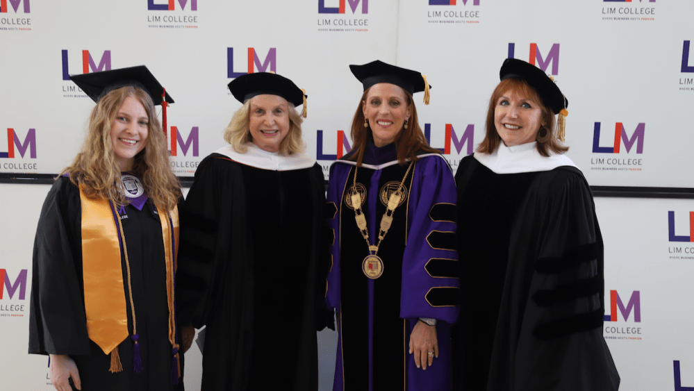 80 Years of Fashion Business at LIM College's Largest Commencement