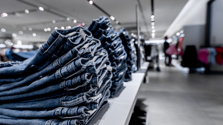 jeans in store