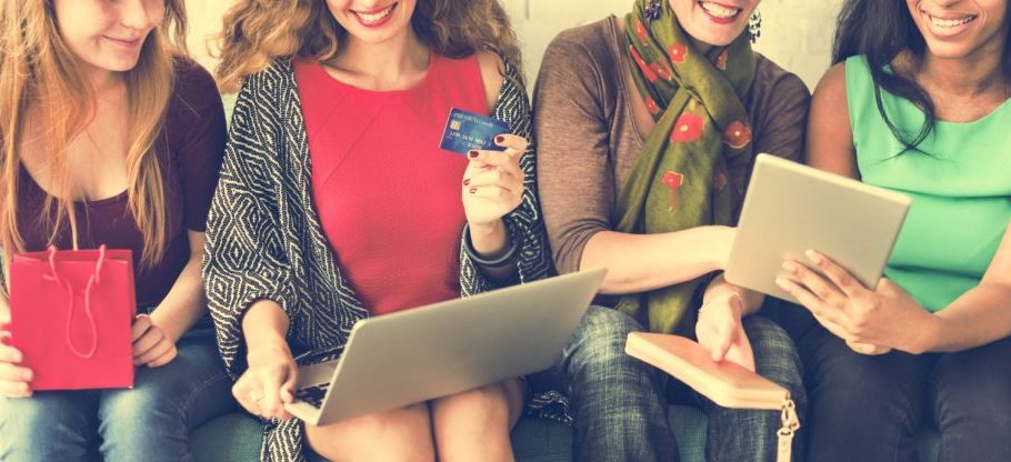 Gen Z Millennials Shopping Retail Online