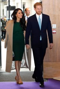 Britain's Prince Harry and Meghan Duchess of Sussex arrive to attend the WellChild Awards Ceremony in London,. The WellChild Awards celebrate the inspiring qualities of some of the country's seriously ill young peopleRoyals, London, United Kingdom - 15 Oct 2019