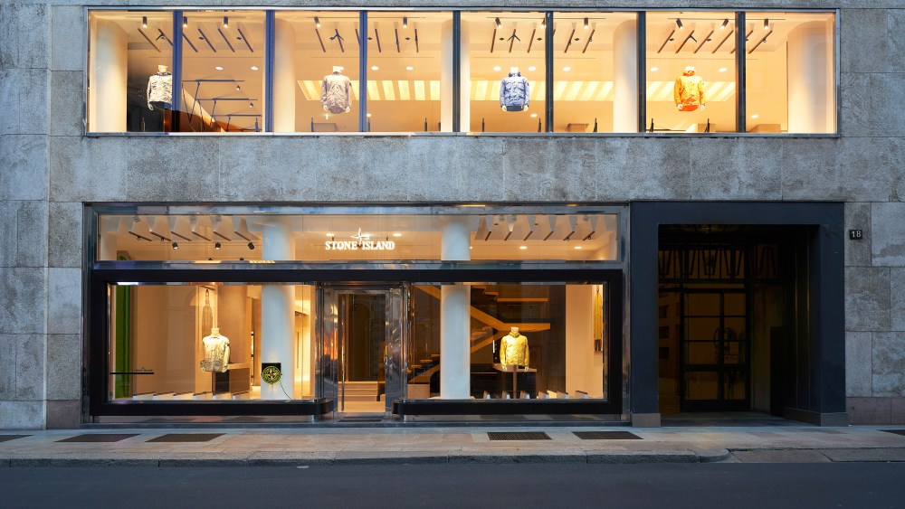 Stone Island new store on Milan's Corso Matteotti