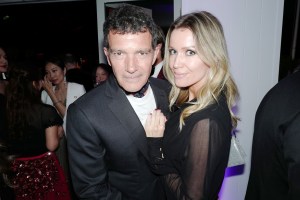Antonio Banderas and Nicole Kempel