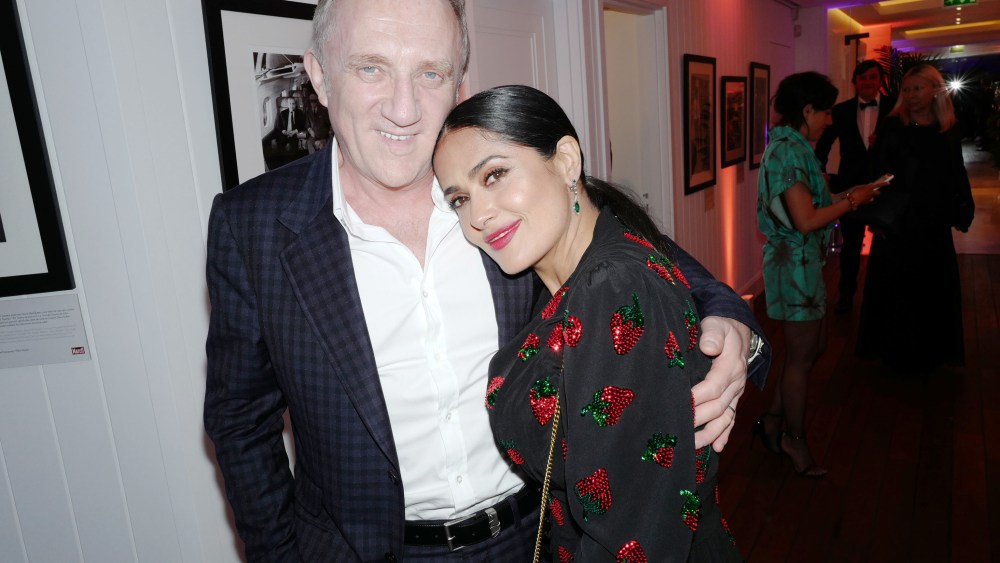 Francois-Henri Pinault and Salma Hayek
