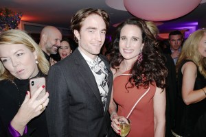 Robert Pattinson and Andie MacDowell