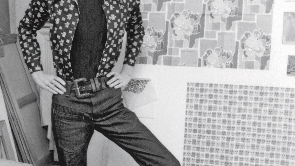 Gloria Vanderbilt in her art studio in 1972.