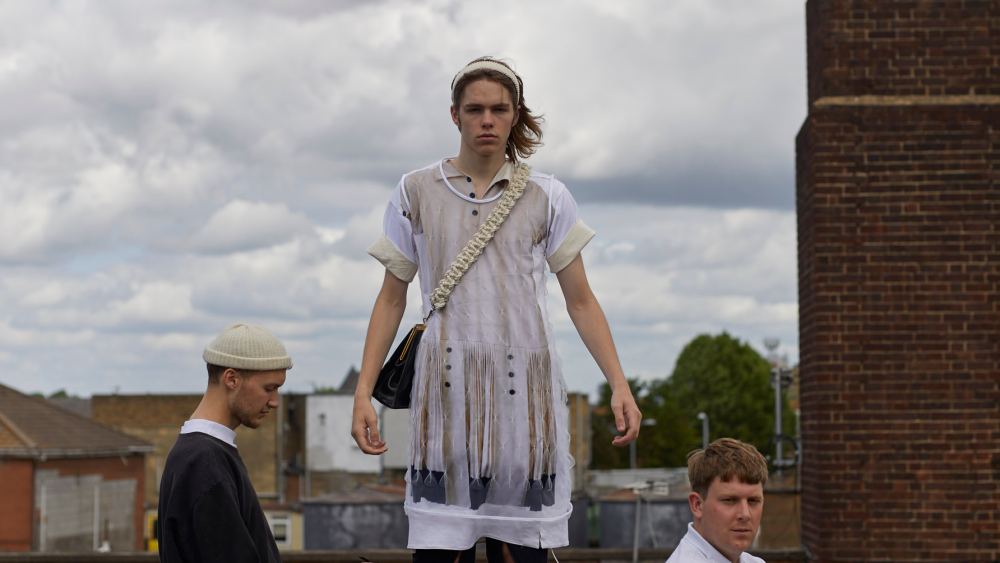 A look from Stefan Cooke's Spring 2020 collection