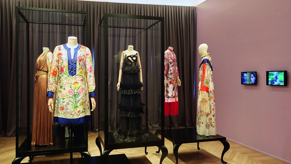 A view of the new exhibition at the Gucci Garden Galleria.