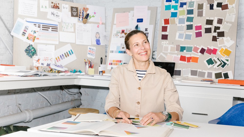 Rothy’s shoes creative director Erin Lowenberg at their headquarters in San Francisco, CA, June 4, 2019. Jason Henry for WWDErin Lowenberg of Rothy's in her studio.