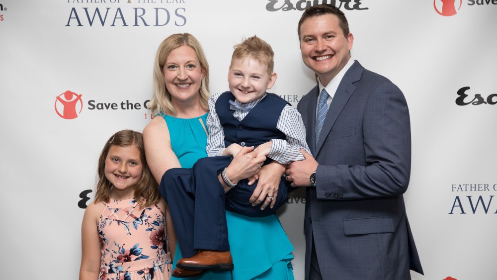 Father's Day Luncheon's All-Star Dad Brings Crowd to Tears