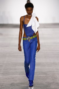 FASHION EAST, Mowalola,  Men's Spring 2020 photographed in London on 09 June 2019