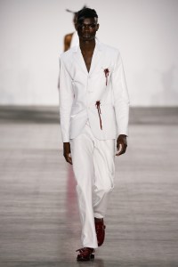 FASHION EAST, Mowalola,  Men's Spring 2020 photographed in London on 09 June 2019