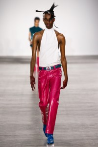 FASHION EAST, Mowalola,  Men's Spring 2020 photographed in London on 09 June 2019