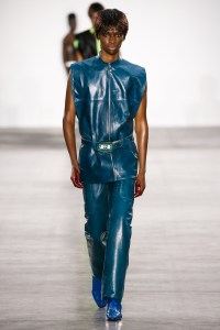 FASHION EAST, Mowalola,  Men's Spring 2020 photographed in London on 09 June 2019