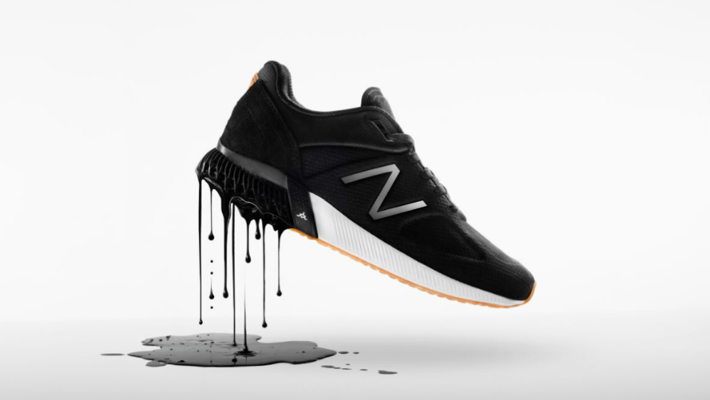 New Balance's new 3-d printing platform created this 990 sport sneaker