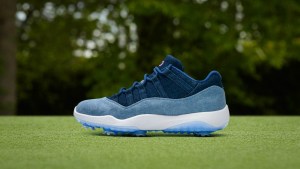 Denim Nike shoe