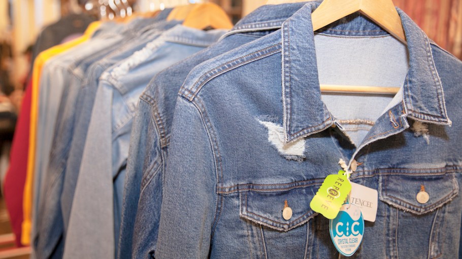 Lenzing Group's Tencel fibers featured in denim jackets