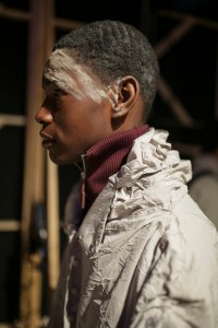 Backstage at A-Cold-Wall Men's Spring 2020 photographed in London on 10 June 2019