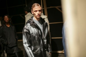 Backstage at A-Cold-Wall Men's Spring 2020 photographed in London on 10 June 2019