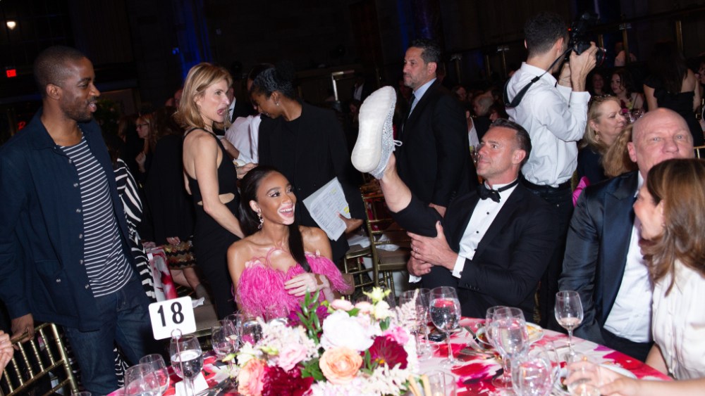 Winnie Harlow and Rob Smith