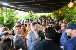 The scene at the Australian Fashion Foundation party.