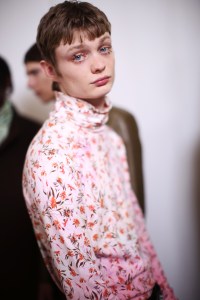 Backstage at Acne Studios Men's Spring 2020