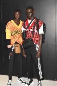 Backstage at Neil Barrett Men's Spring 2020