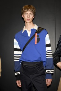 Backstage at Neil Barrett Men's Spring 2020