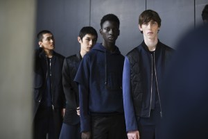 Backstage at Neil Barrett Men's Spring 2020