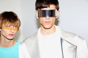 Backstage at Balmain Men's SS 2020