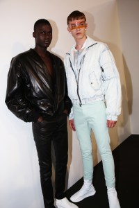 Backstage at Balmain Men's SS 2020