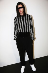 Backstage at Balmain Men's SS 2020
