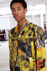 Backstage at Dries Van Noten Men's SS 2020
