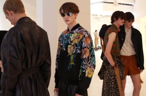 Backstage at Dries Van Noten Men's SS 2020